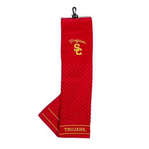 27210: Embroidered Golf Towel USC Trojans